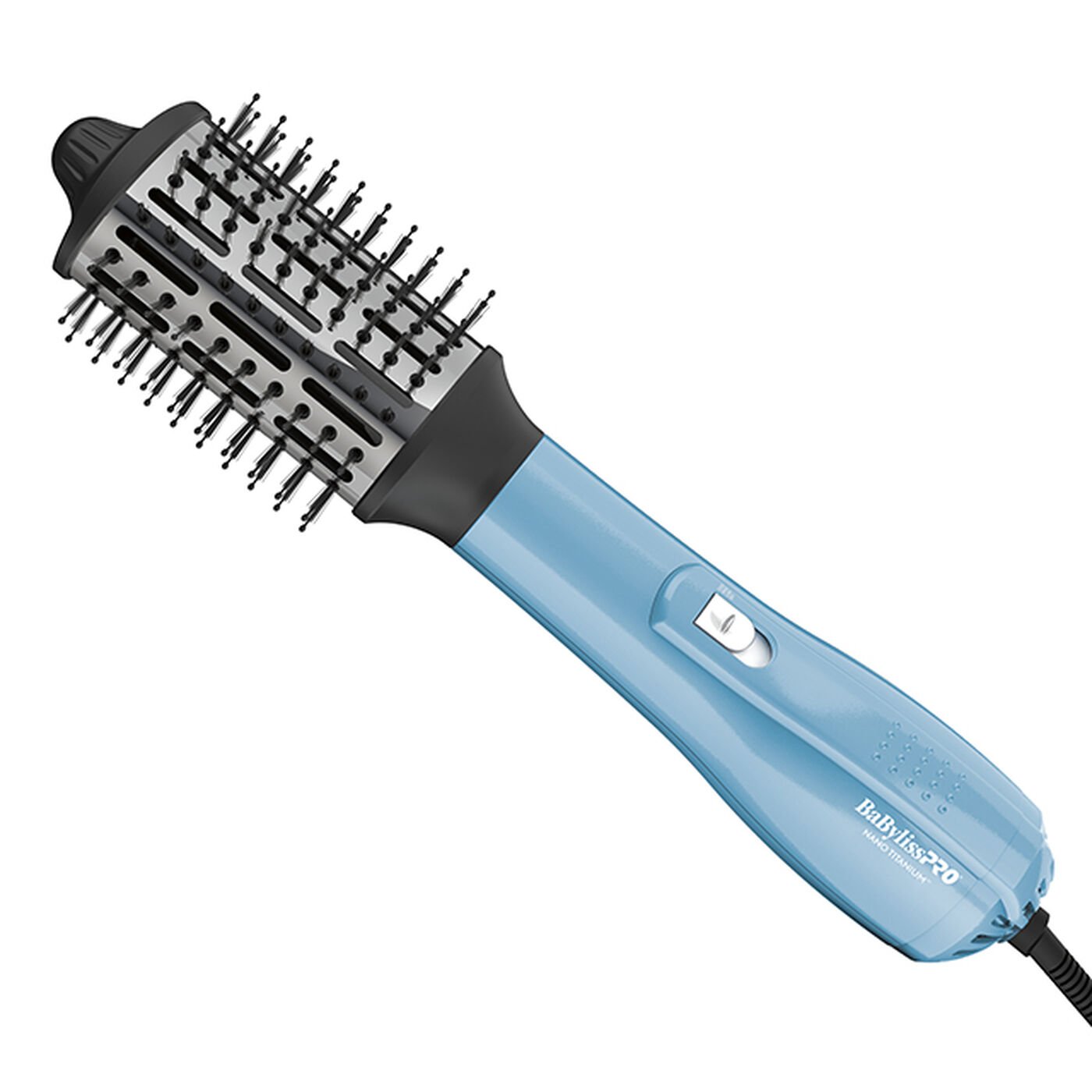 Babyliss pro Cepillo para cabello de aire ionico ovalado nano titanium 250ux
